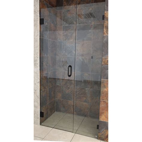 52-56"x78" Frameless Sliding Shower Door With Square Hardware, Brushed Nickel by Glass Warehouse (24) 949. . Glass warehouse shower doors